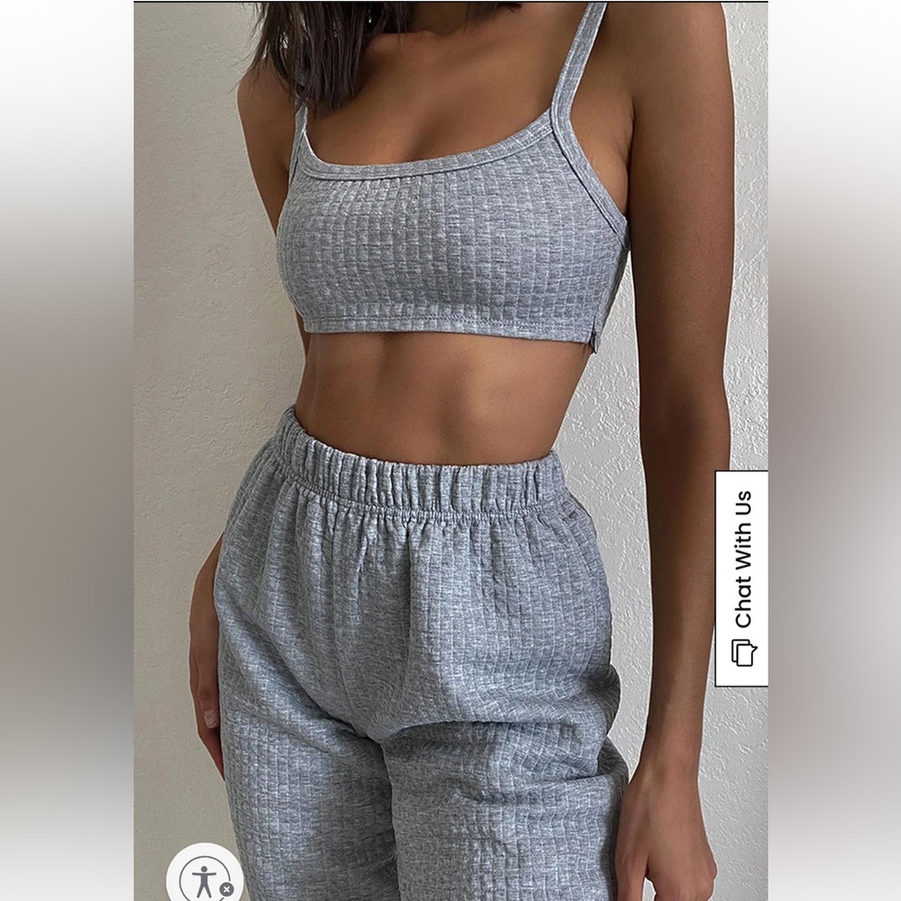 Princess Polly Arabella Bralette & Sweatpants Two-Piece Set